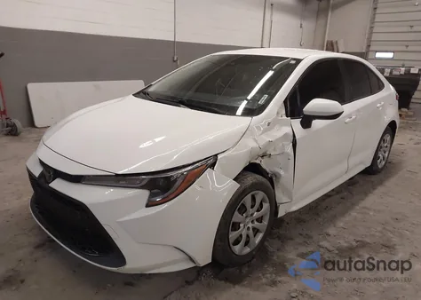2020 Toyota Corolla Le from USA, damaged, VIN JTDEPRAE5LJ038063